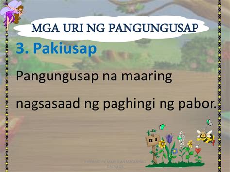 Uri ng Pangungusap (Halimbawa) .